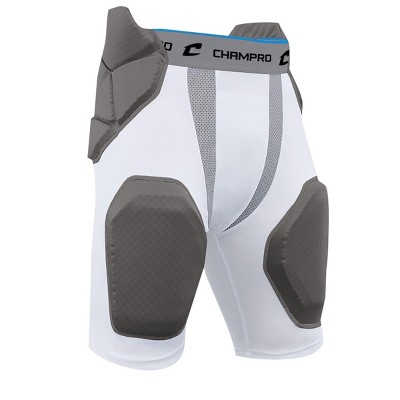 Champro Adult Tri-flex Integrated 5 Pad Girdle 3xl White : Target