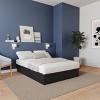 Nexera Full Valere Platform Bed Black: Modern Unupholstered Wood Composite, No Box Spring Needed - image 3 of 4