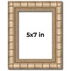 PosterPalooza | 5x7 Modern Bamboo Picture Frame, UV Acrylic, 5 Finishes - 2 of 4