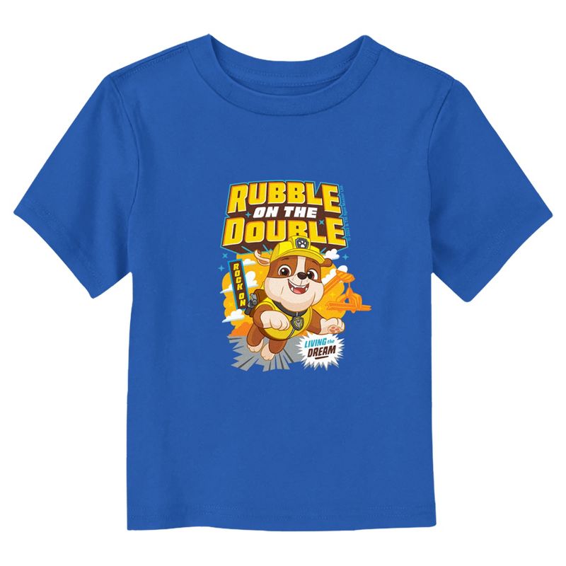 Toddler's PAW Patrol Rubble on the Double T-Shirt, 1 of 4