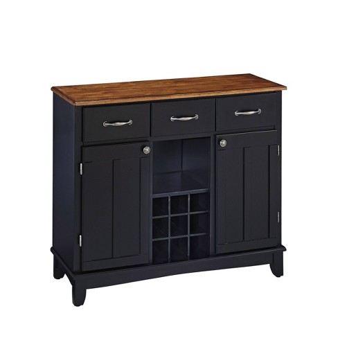 Black buffet deals and hutch