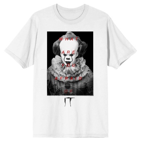 It 2017 Pennywise Men s White T shirt Small