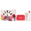Flower by Kenzo for Women - 3 Pc Gift Set 1.7oz EDP Spray, 2.5oz Body Milk, Pouch - 4 of 4