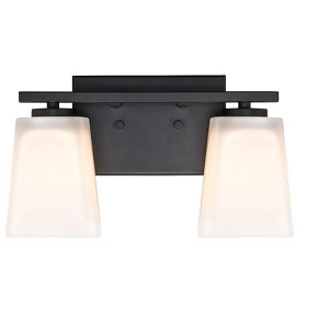 Millennium Lighting 2 - Light Vanity in  Matte Black - 1 of 4