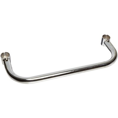 Quantum Storage Systems Push Handle, 18"W, Chrome Plated Finish