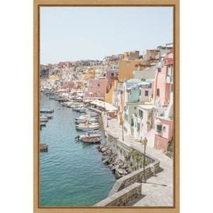 Amanti Art Procida Island by Henrike Schenk Framed Canvas Wall Art - 1 of 4