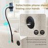YOOCOZZ Sectional Sofa with Movable Storage Ottoman, Adjustable Phone Holder, Charging Ports, Armrest Storage Pockets - 4 of 4