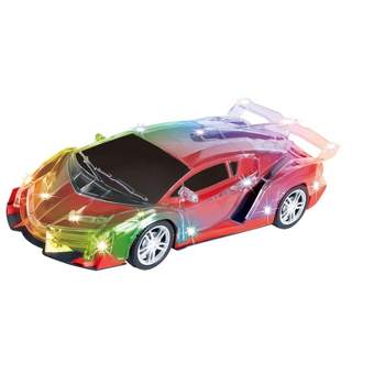 Link Remote Control Light Up Racing Sports Car With LED Lights Radio Control Toy Vehicle with Bright and Colorful Flashing Lights