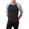 Pro Club Men's Comfort Baseball Tee Crew Neck T-Shirt - 3 of 4