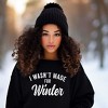 Simply Sage Market Women's Graphic Sweatshirt I Wasn't Made For Winter - 2 of 3