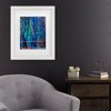 Trademark Fine Art - Massimo Della Latta Blu Matted Framed Art - image 2 of 4