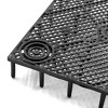 Unique Bargains Plastic Separation Board filter Grid Plate Aquarium Accessories Black 3 Pcs - 3 of 4