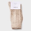 Women's Textured Ribbed Super Soft Crew Boot Socks - Auden™ - 2 of 3