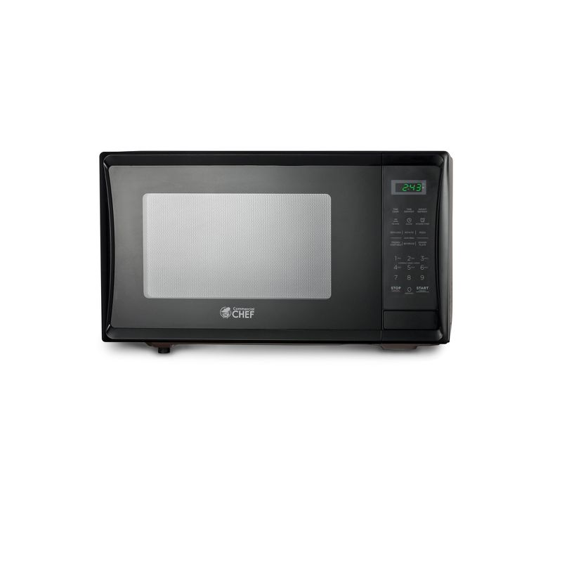 COMMERCIAL CHEF Countertop Microwave Oven 1.1 Cu. Ft. 1000W, 1 of 9