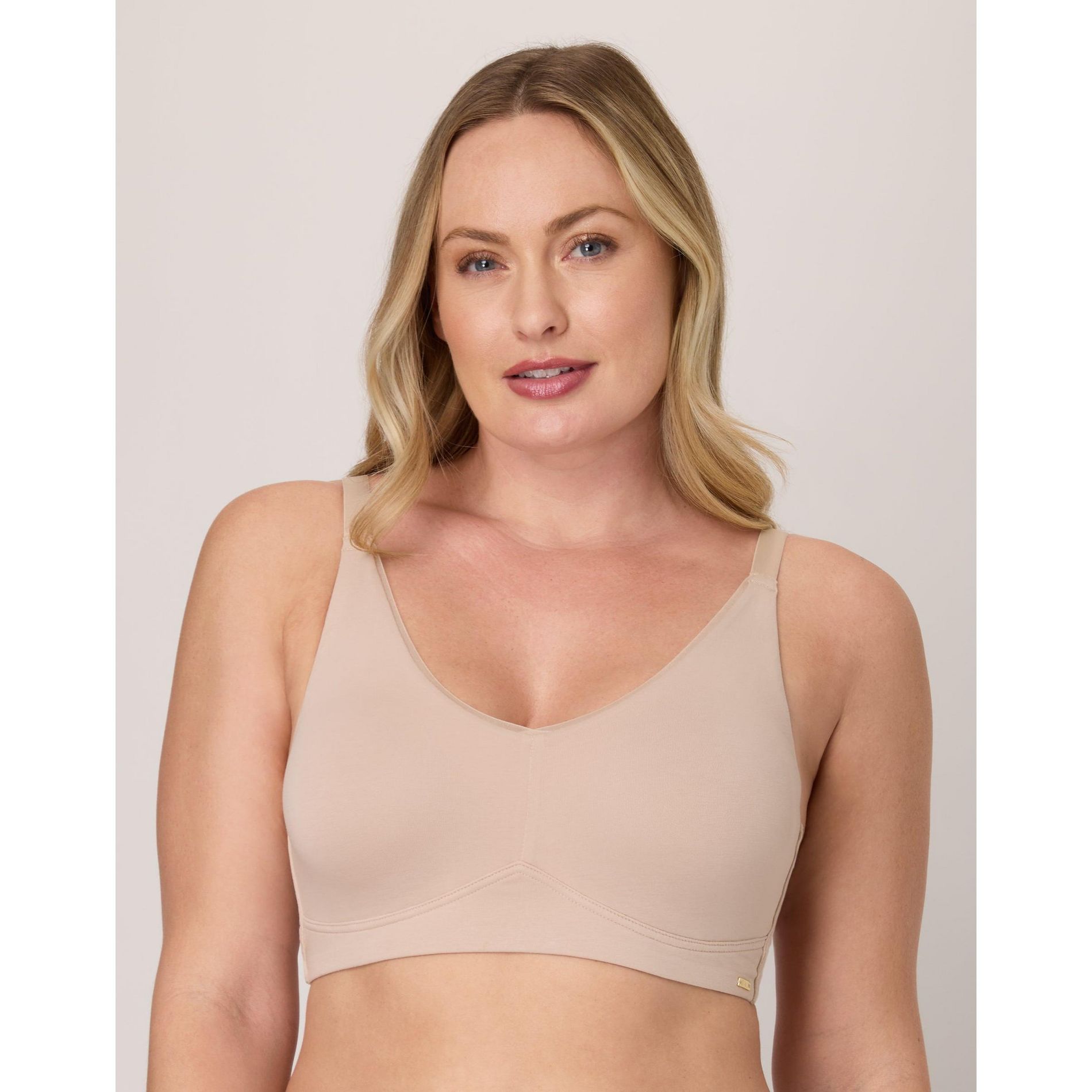 Bali Cotton Collection Wireless Bra Tropical Sands Heather M