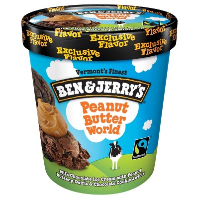 Ben & Jerry's Peanut Butter World Ice Cream - 16oz