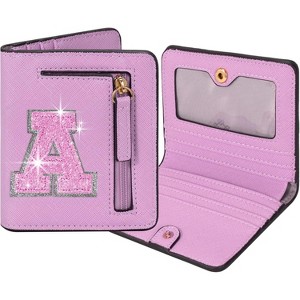 FATMOON Womens Small Wallet,RFID Blocking Trifold Ladies Wallets Women Credit Card Holder With Coins Zipper Pocket for Kids Teen Girl - 1 of 4
