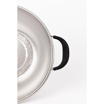 Cuisinart 5-Quart Stainless Steel Mesh Colander with Soft-Grip Handles