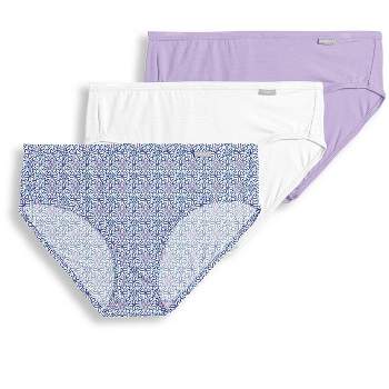 Jockey Women's Underwear Supersoft Bikini - 3 Pack, Crochet Tile/Soft  Lilac/White, 5 at  Women's Clothing store