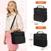OPUX Insulated Lunch Box Men Women, Large Soft Cooler Bag Work School Picnic, Leakproof Tote Shoulder Strap Kid Adult - 2 of 4