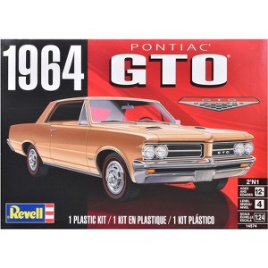 Level 4 Model Kit 1964 Pontiac GTO 2-in-1 Kit 1/24 Scale Model by Revell - 1 of 4