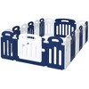 Qaba Baby Playpen, Sturdy Safety Play Yard, Foldable Baby Playard, Kids Activity Center with Anti-Slip Base - 4 of 4