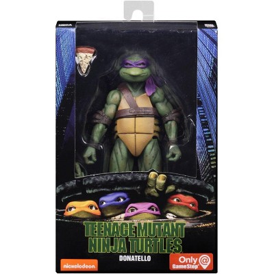 NECA TMNT Donatello Collectible Action Figure - Acrylic Ninja Movie Theme Toy