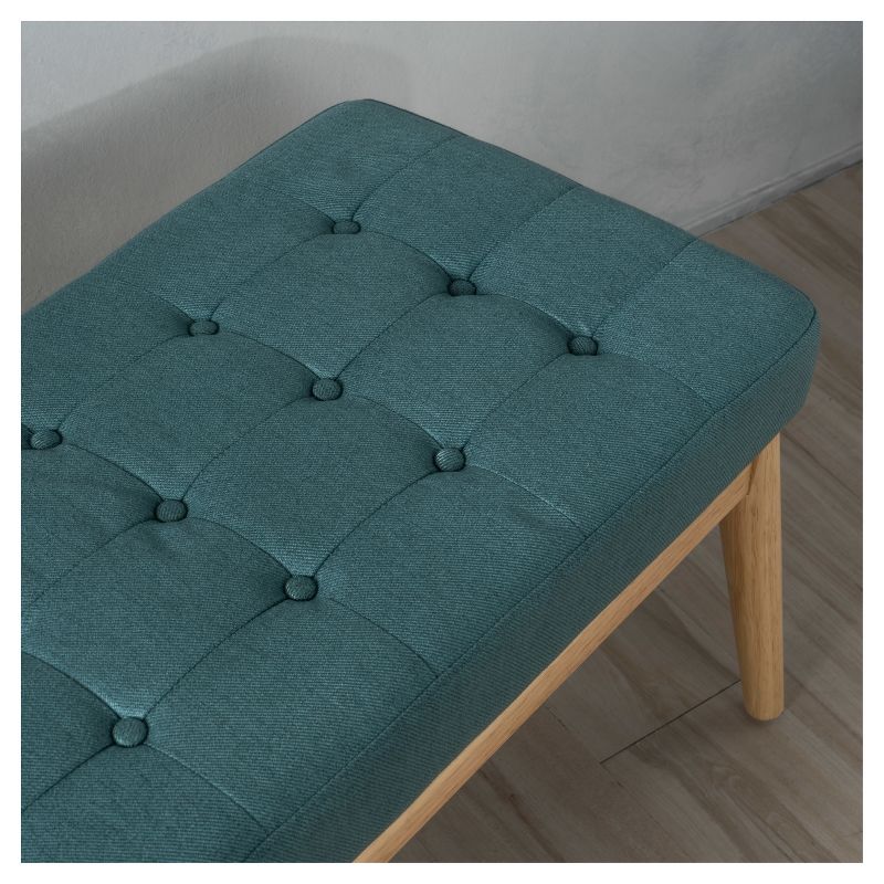Saxon Upholstered Bench - Christopher Knight Home, 3 of 8