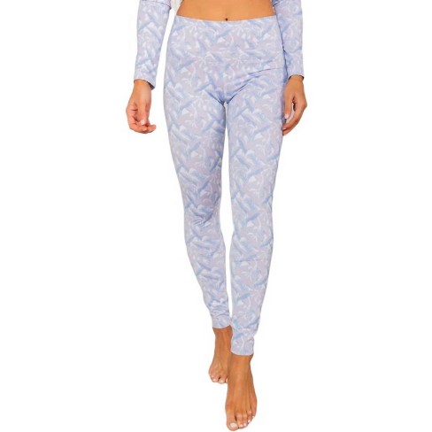 Women's Print Water Leggings - Reel Skipper - image 1 of 1