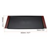 Unique Bargains Japanese Style Wood Grain Rectangular Plastic Serving Tray 1 Pc - 2 of 4