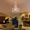 Airsurfer 22" Caged Ceiling Fan with 6 Bulb Sockets and Remote Control Caged Ceiling Fan with 7 ABS Blades 6 Speeds Reversible Quiet DC Motor - 2 of 4