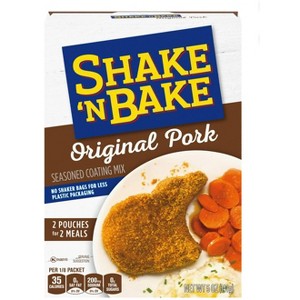 Shake 'N Bake Original Pork Seasoned Coating Mix, 2 ct (Pack of 2) - 1 of 3