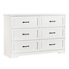 Dresser for Bedroom with 7 Drawers, 51.1" Farmhouse Chest of Drawers Closet with Metal Handle, Wooden Dresser Organizer, for Bedroom, Living Room - 3 of 4