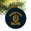 Murray State University Racers Logo Wood Christmas Tree Holiday Ornament - 4 of 4