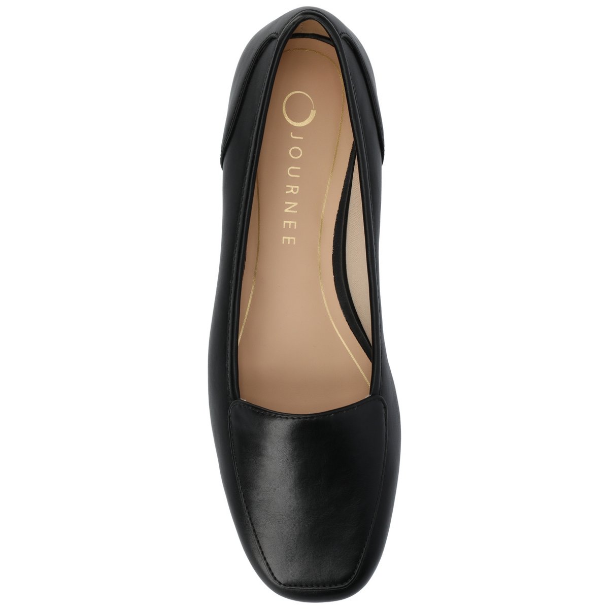 Обувь Journee Collection Journee Women's Noelia Medium and Wide Width Career Ballet Flats, Black 7 — фото 4