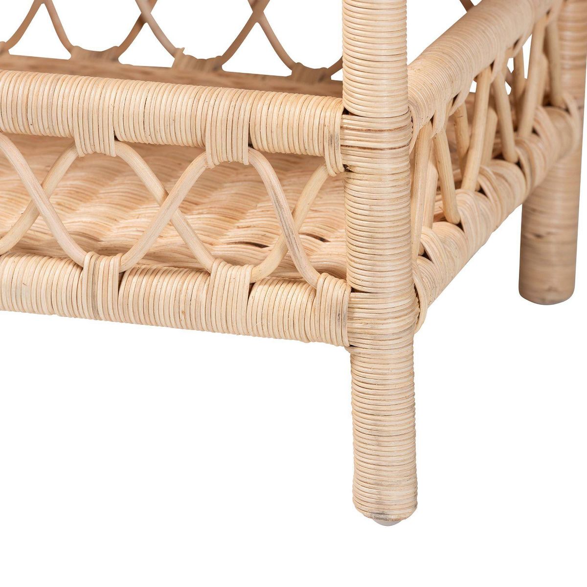 bali & pari Eloisa Natural Rattan End Table Natural Brown - thumbnail 5