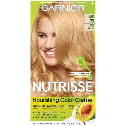 deze knoflook Egypte Garnier Nutrisse Nourishing Color Creme 93 Light Golden Blonde : Target