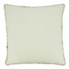 20"x20" Oversize Sea Fan Square Throw Pillow Aqua Blue - Saro Lifestyle: Indoor Coastal Decor, Couch Accessory - 2 of 4
