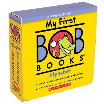 My First Bob Books - Alphabet Box Set Phonics, Letter Sounds, Ages 3 and Up, Pre-K (Reading Readiness) - by  Lynn Maslen Kertell