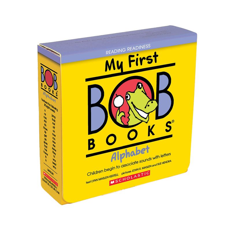 My First Bob Books - Alphabet Box Set Phonics, Letter Sounds, Ages 3 and Up, Pre-K (Reading Readiness) - by  Lynn Maslen Kertell, 1 of 2