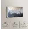 Art Remedy Silvered Layers Blue Abstract Art  Framed - 3 of 4