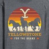 Men's - Yellowstone - Wild Horses Long Sleeve Graphic T-Shirt - 2 of 4