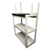 INFURNIC Kitchen Racks Modern Bakers Rack with Adjustable Shelves and Stylish Storage for Kitchen, White Black, 31.5"*15.75"*66.93" - 4 of 4
