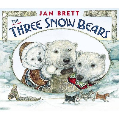 The Three Snow Bears - by  Jan Brett (Board Book)