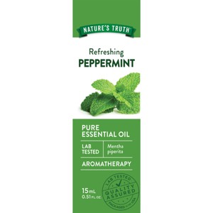 Nature's Truth Peppermint Aromatherapy Essential Oil - 0.51 fl oz - 1 of 4