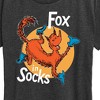 Women's - Dr. Seuss - Fox In Socks Jumping Short Sleeve Graphic T-Shirt - 2 of 4