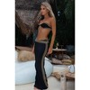 Moda Minx 'Black' Bohemian Bay Ariella Maxi Skirt - 3 of 4