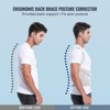 Attop  Posture Corrector for Men and Women - Adjustable Full Back Support Brace for Upper/Lower Back Pain, Scoliosis, and Hunchback Relief - 3 of 4