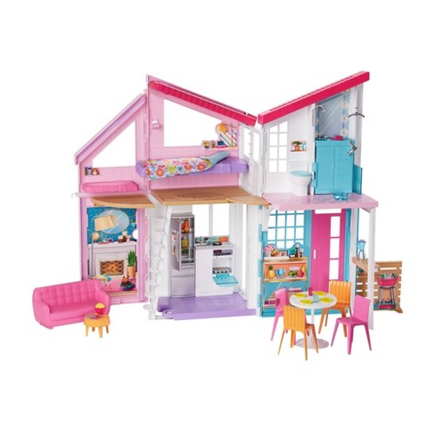 Barbie Malibu House Doll Playset