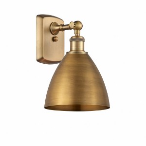 Metal Bristol - 1 Light Wall Sconce In Industrial Style-10.75 Inches Tall and 7.5 Inches Wide - 1 of 1